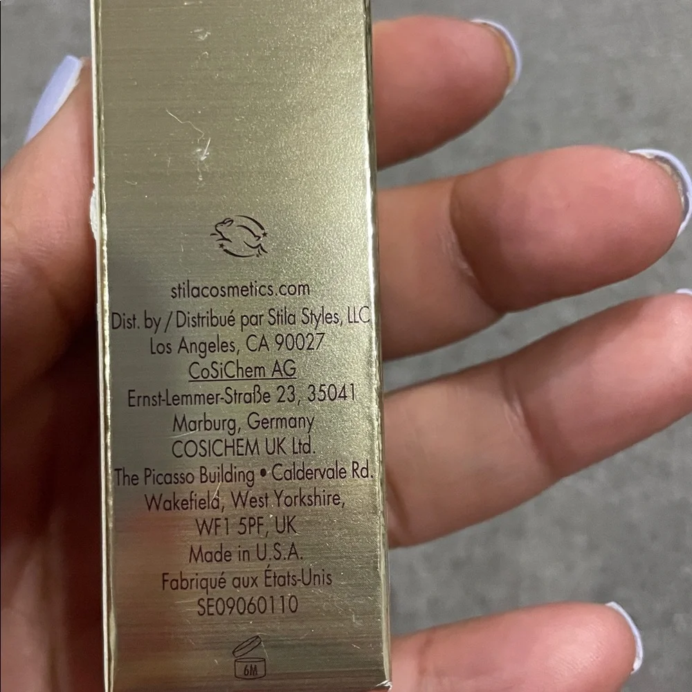 Stila Heavens Dew Gel Lip Oil Clear Rain Drop 0.18oz